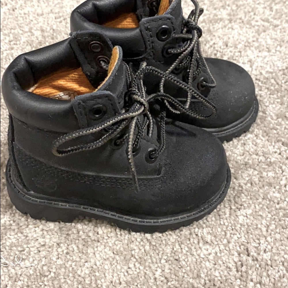 Little boys Timberland boots